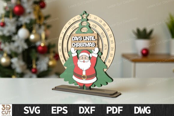 Download Santa Christmas Countdown Calendar - Santa Collection