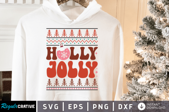 Download Holly Jolly SVG Design - Holly jolly svg Collection