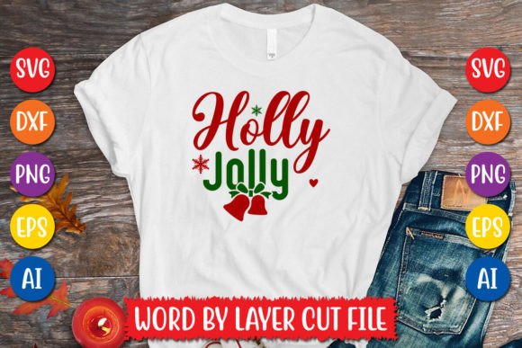 Download Holly Jolly SVG Design - Premium Resources