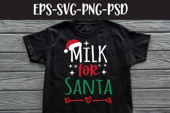 Download Milk for Santa Christmas Saying Svg - Santa Collection