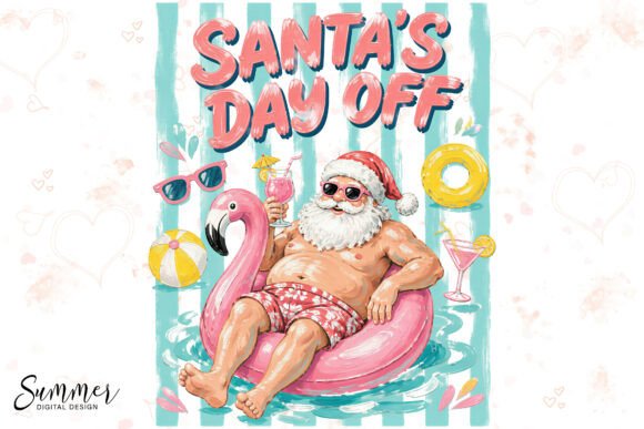 Download Santa's Day off Christmas Sublimation - Santa Collection