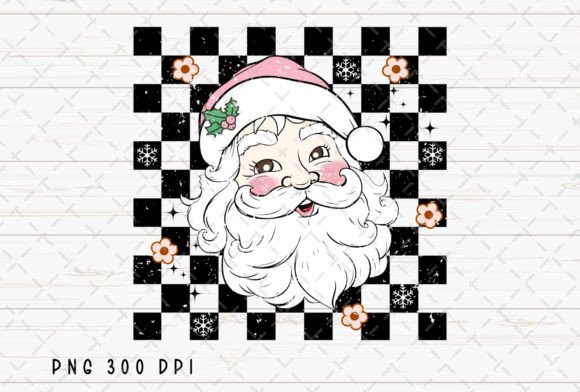 Download Santa Claus Retro Christmas PNG - Santa Collection