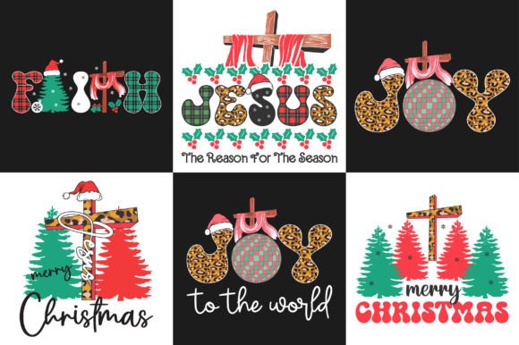 Download Jesus Cross Christmas Sublimation Bundle - Christmas sublimation bundle Collection