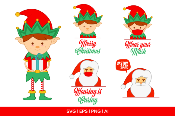 Download Elf, Santa,Christmas Bundle - Santa Collection